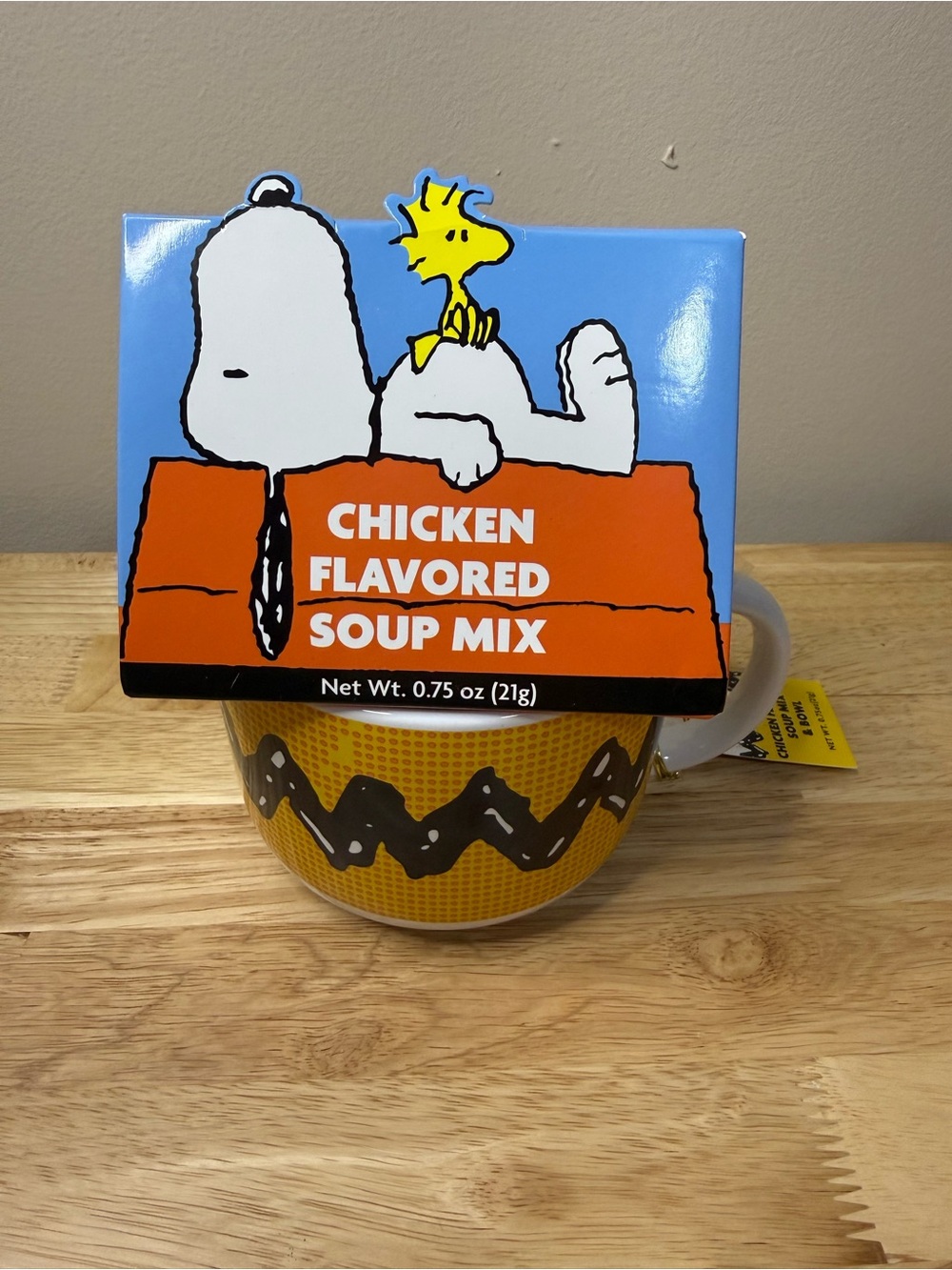 Peanuts Chicken Flavored Soup Mix Mug Gift
